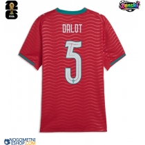 Ženski Nogometni dresi Portugalska Diogo Dalot #5 Domači SP 2026 Kratek Rokav